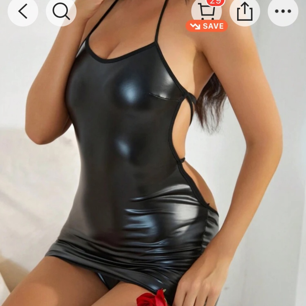 Black lingerie from SHEIN